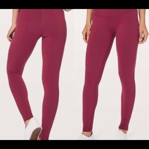Lululemon Wunder Under full length pants